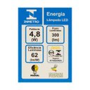 Ver imagem 3 de Lâmpada Led Gu10 Ar70 4,8w 2700k 24º 300lm Irc95 Ip20 Nordecor 1137 St2279