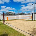 Ver imagem 5 de Rede Multiuso Zaka Volei Beach Futevolei com banda lateral Laranja 9,60m x 1m