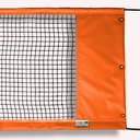 Ver imagem 7 de Rede Multiuso Zaka Volei Beach Futevolei com banda lateral Laranja 9,60m x 1m