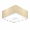 Plafon Quadrado Sl-3040 Cúpula Cor Algodão Crú - 1