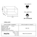 Ver imagem 5 de Balcao para Pia 3 Portas 3 Gavetas 150 cm Juliana AJL:Cinza