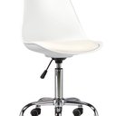 Ver imagem 2 de Kit 8 Cadeiras Escritório Secretária Decorativa Eames Chicago