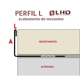 Perfil "l", Aço Inox 304, Brilho, Marrom - 2 X 7 X 2000 Mm - 2