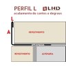 Perfil "l", Aço Inox 304, Brilho, Marrom - 2 X 7 X 2000 Mm - 4