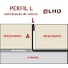 Perfil "l", Aço Inox 304, Brilho, Marrom - 2 X 7 X 2000 Mm - 3