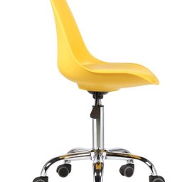 Kit 8 Cadeiras Escritório Secretária Decorativa Eames Chicago - 3