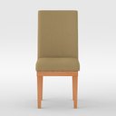 Ver imagem 3 de KIT 4 Cadeiras Estofadas Reforçadas para Mesa de Jantar Cor:Capuccino