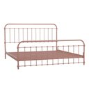 Ver imagem 1 de Cama de Ferro Patente King Icamas Rosa Bebê