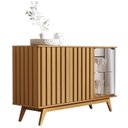 Ver imagem 3 de Conjunto Açaí Ripado de Cristaleira e Buffet 3 Portas