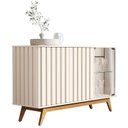 Ver imagem 4 de Conjunto Açaí Ripado de Cristaleira e Buffet 3 Portas