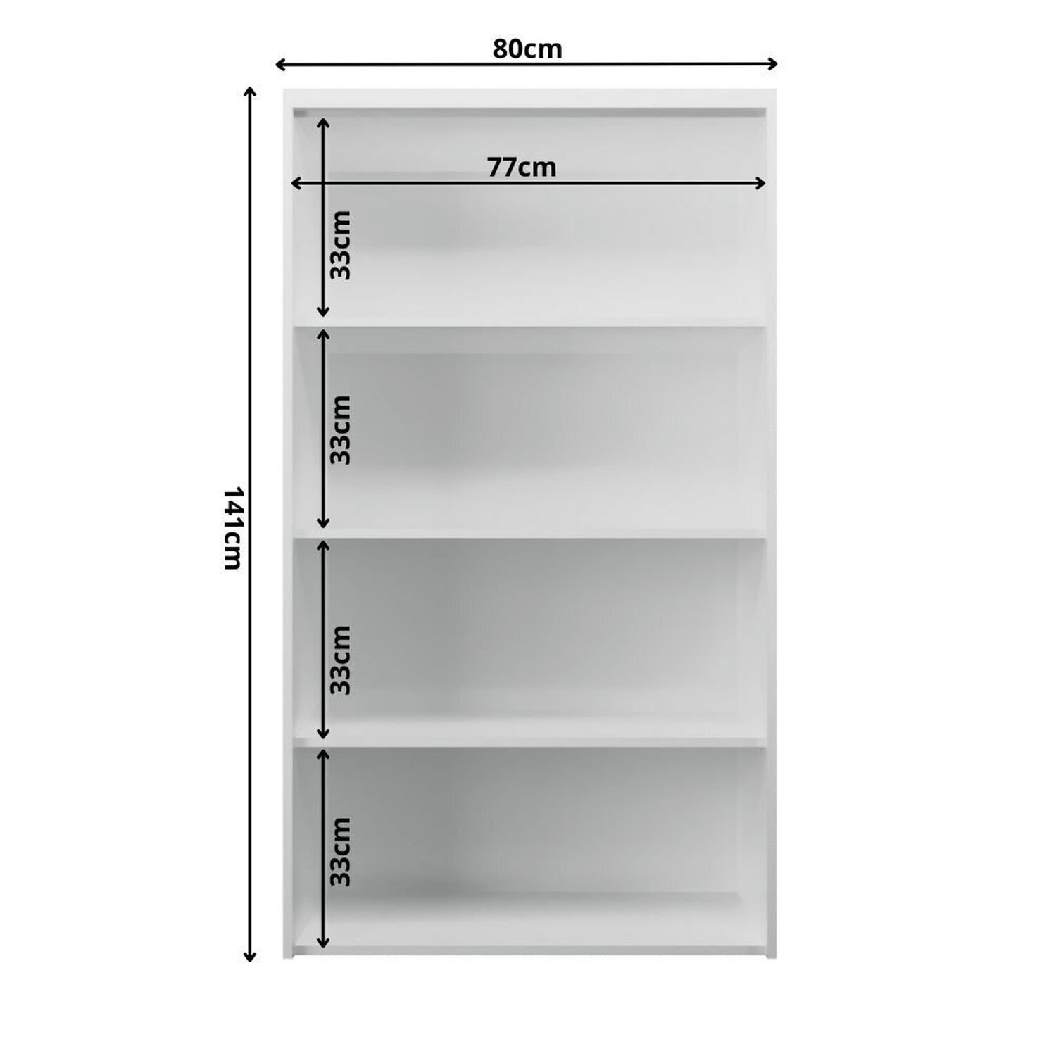 Cristaleira 80cm 2 Portas com Vidro Cozinha Sevilha - 4