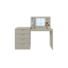 Escrivaninha Penteadeira Camarim Princess com Porta Joias Mavaular Off White - 1