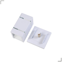 Ver imagem 2 de Arandela Katarina com Base 2 Frisos - Interna Externa:branco