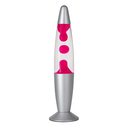 Ver imagem 1 de Luminária Abajur de Mesa Decorativo Retrô Lava Lamp 34cm para Sala Quarto Escritório 110v:rosa