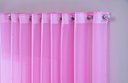 Ver imagem 2 de cortina para sala voal liso transparente delicate 6,00x2,80:rosa