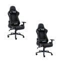 Ver imagem 1 de Kit 2 Cadeiras Gamer Giratória Fair Play