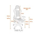 Ver imagem 6 de Kit 4 Cadeiras Gamer Giratória Fair Play