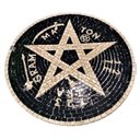 Ver imagem 1 de Mandala Simbólica Tetragrammaton Tamanho 90cm
