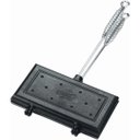 Ver imagem 1 de Sanduicheira 21x12x3,5cm Ferro 2 Pães Panela Mineira