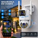 Ver imagem 2 de Câmera de Segurança Externa Dual Lens HD 360° Wi-Fi 2 Lentes