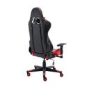 Ver imagem 6 de Kit 8 Cadeiras Gamer Giratória One Shot Preto/Vermelho