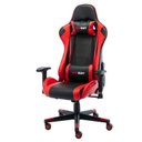 Ver imagem 7 de Kit 10 Cadeiras Gamer Giratória One Shot Preto/Vermelho