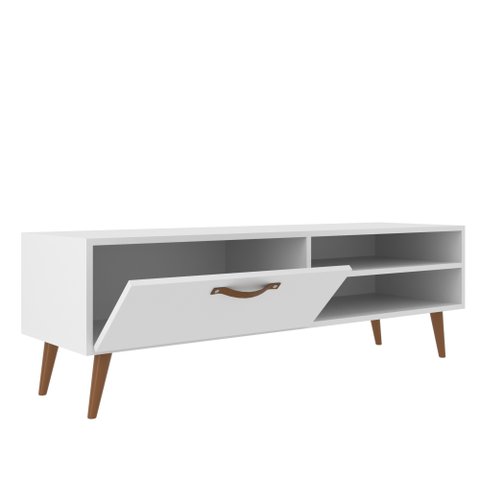 Rack de Tv até 43 Pol. Ávila com 1 Porta - Branco