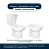 Assento Sanitário Soft Close Donna Verde Claro para Vaso Santamarina - 4