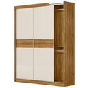 Ver imagem 7 de Dormitorio Modulado Casal 6p 242x173 Cm Florenca Freijo Off White Moval