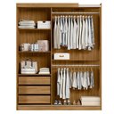 Ver imagem 5 de Dormitorio Modulado Casal 6p 242x173 Cm Florenca Freijo Off White Moval