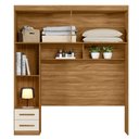 Ver imagem 4 de Dormitorio Modulado Casal 6p 242x173 Cm Florenca Freijo Off White Moval