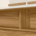 Ver mais imagens de Dormitorio Modulado Casal 6p 242x173 Cm Florenca Freijo Off White Moval