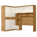 Ver imagem 1 de Dormitorio Modulado Casal 6p 242x173 Cm Florenca Freijo Off White Moval