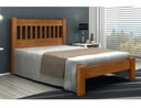 Ver imagem 1 de Cama Casal Madeira Maciça Estrado Reforçado Pérola Imbuia