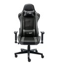 Ver imagem 2 de Kit 6 Cadeiras Gamer Giratória em Couro One Shot Preto/Cinza