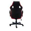 Ver imagem 3 de Kit 8 Cadeiras Gamer Giratória Regulavel Quest Preto/Vermelho