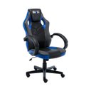 Ver imagem 7 de Kit 8 Cadeiras Gamer Giratória Regulavel Quest Preto/Azul