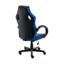Ver imagem 6 de Kit 8 Cadeiras Gamer Giratória Regulavel Quest Preto/Azul