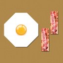 Ver imagem 1 de Ovo com Bacon - Quadros ou Placas Modulares com 11 Peças