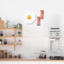 Ver imagem 2 de Ovo com Bacon - Quadros ou Placas Modulares com 11 Peças