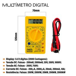 Elite - Kit Alicate Decapador + Multímetro Digital Profissional - 2