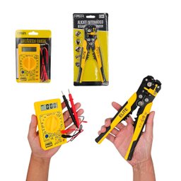 Elite - Kit Alicate Decapador + Multímetro Digital Profissional - 9