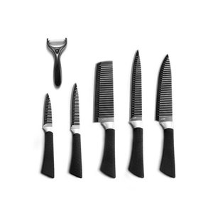 Kit 6 Facas Inox Profissional