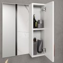 Ver imagem 4 de Conjunto para Banheiro 3 Peças 1 Gabinete com Lavatório 1 Armário com Espelho Málaga