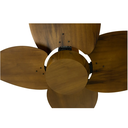 Ver imagem 2 de Ventilador de Teto Natuvent Dahlia No Light 4 Pás Madeira Imbuia 127v