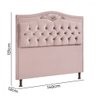 Cabeceira Cama Box Casal 140 Cm Estofada Luxor Rose Holanda Plus Speciale Home - 2