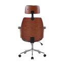 Ver imagem 3 de Kit 2 Cadeiras Escritório Presidente Giratória Corino Apoia Cabeça Kopenhagen