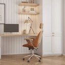 Ver mais imagens de Kit 2 Cadeiras Escritório Presidente Giratória Corino Apoia Cabeça Kopenhagen