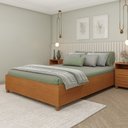 Ver imagem 1 de Cama Box Casal Mônaco Tcil:cinamomo