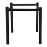 Pés para Mesa de Jantar Base de Mesa Quadrada 0,80 para Tampos de Vidro Madeira ou Granito Preto Ql - 2
